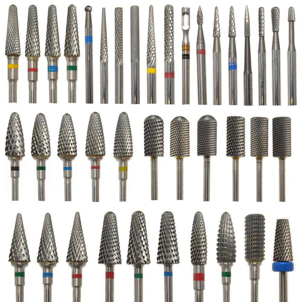 Nozzle Tungsten - 67 タイプセラミックとタングステンネイルドリルビット電気マニキュアマシン用サイズは 2.35 ミリメートルネイルツールドリルビット爪用