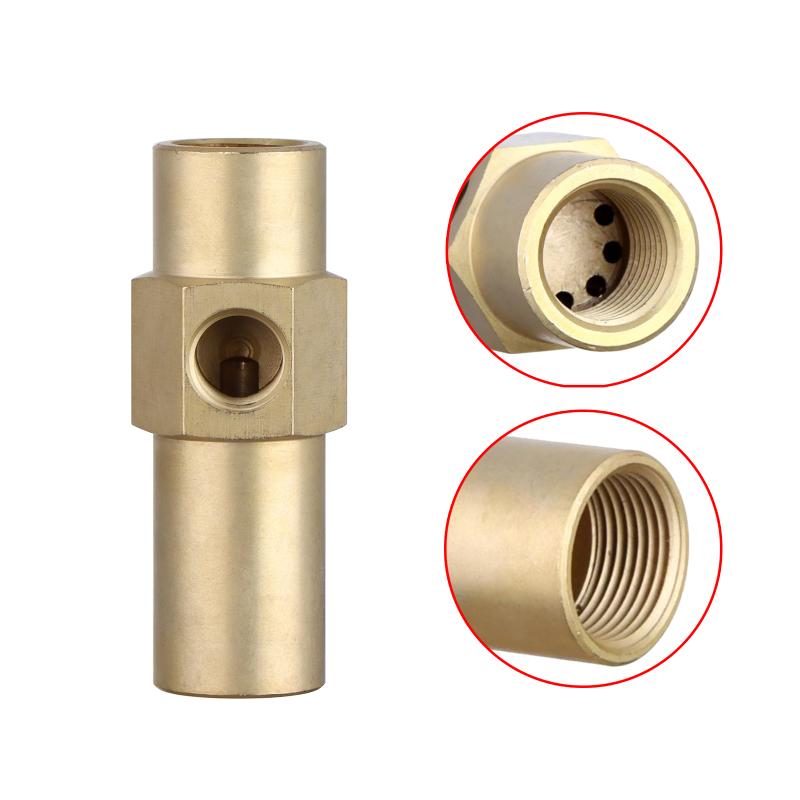 Nozzle Brass - 真鍮製サイフォンフルコーンノズルベース廃油バーナーノズル（噴射、空気噴霧ボイラー燃焼部品用）