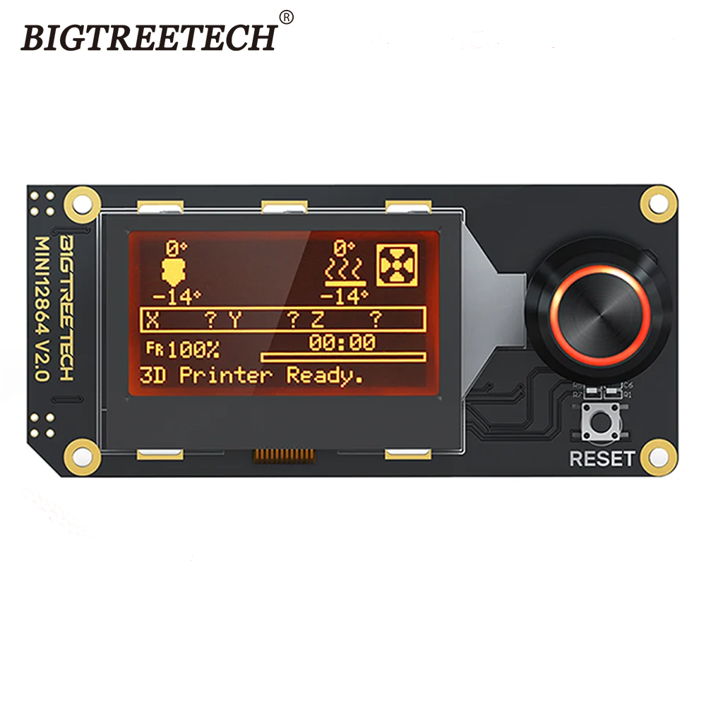 Skr Mini E3 - BIGTREETECH ミニ 12864 V2.0 液晶表示画面タコプロ SKR