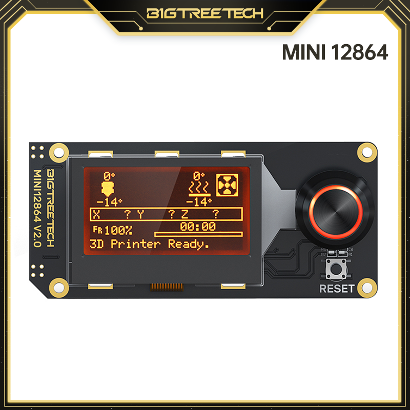 3D Printer Stand - Bigtreetech-ミニLCDディスプレイ12864 v2.0,5v voron 2.4,Marlin skr v1.4互換,ターボ3Dプリンター部品,ランプ1.4