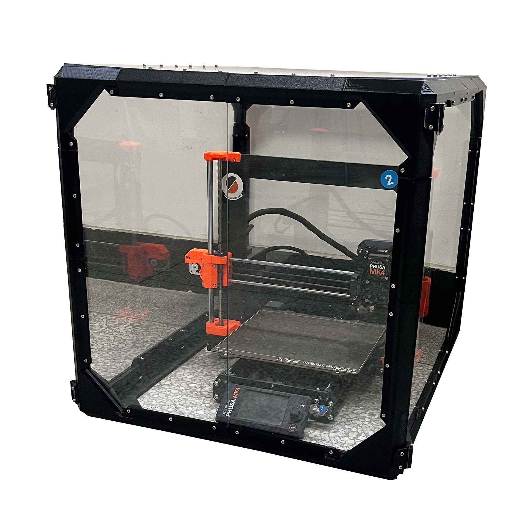 Enclosure 3D Printer - Blurolls prusa mk3s mk4 s 3Dプリンターエンクロージャー,印刷クロージャー,ポリカーボネートPC