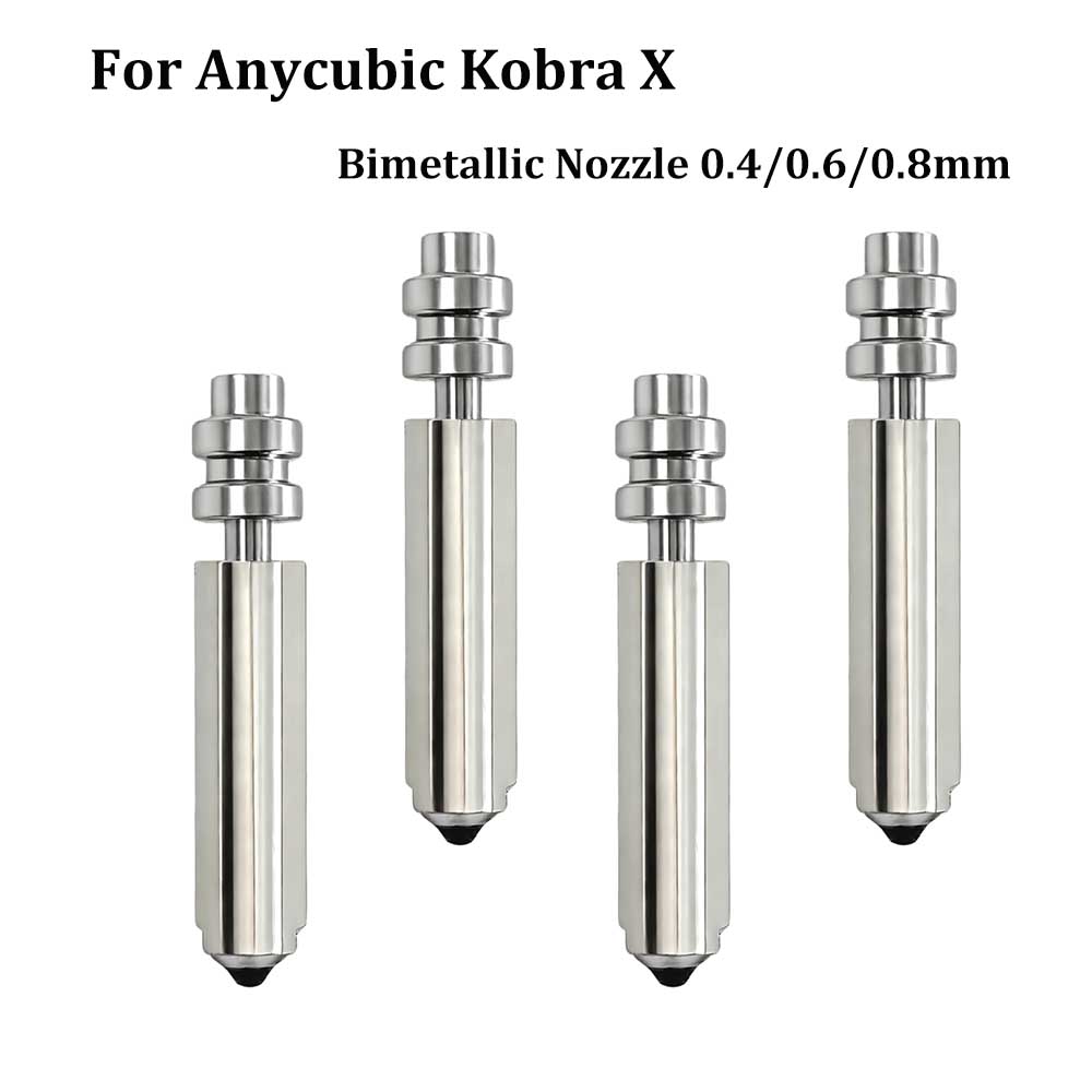 Hotend 0.4Mm - Anycubic Kobra X 0.6/0.8/0.4mm ヒートブレーク KX