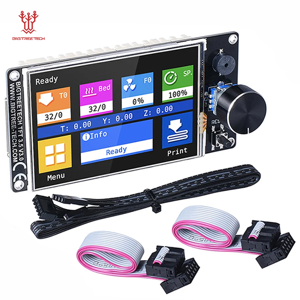 Skr Mini E3 - Skr v1.4ターボスミニe3v2.0フェンダー3用のBigtreetech-tft35インチ12864 v3.0タッチスクリーン