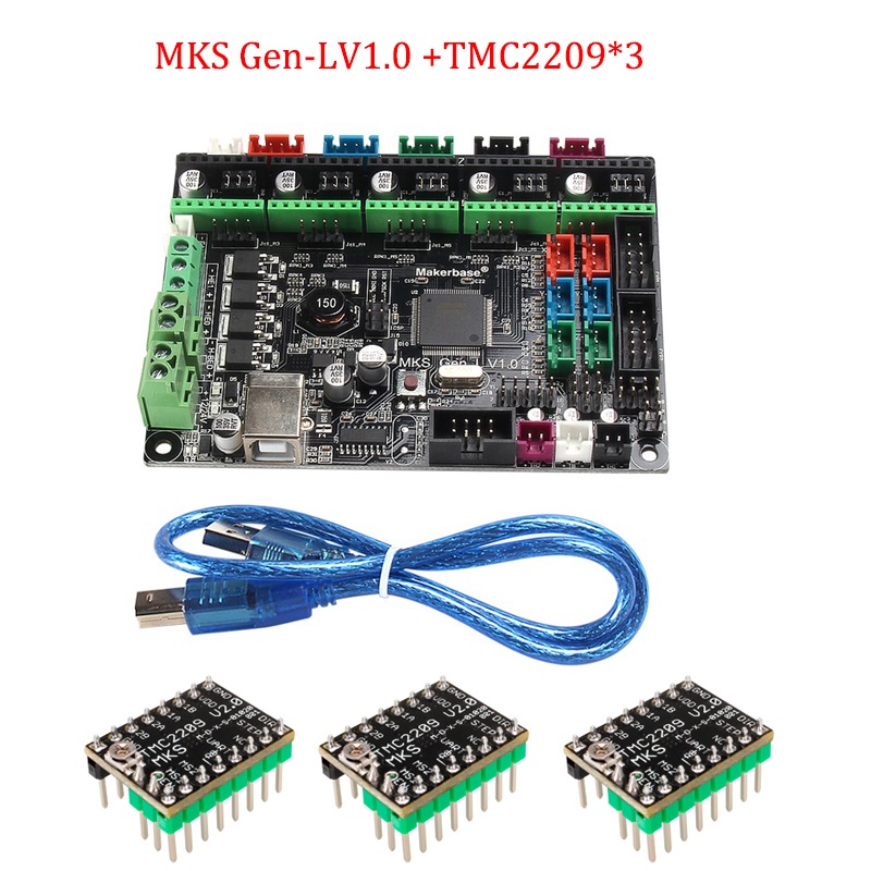 Mks Sgen - Ramps mks世代-l V1.0 2.1 3Dプリンタ部品制御ボードサポートTMC2209 TMC2208
