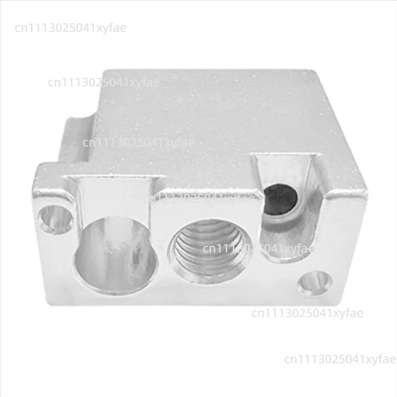 Printer Nozzle - 3Dプリンターホットエンドキット ノズルプリントヘッド 真鍮製ヒートブロック スロート銅メッキ押出機部品