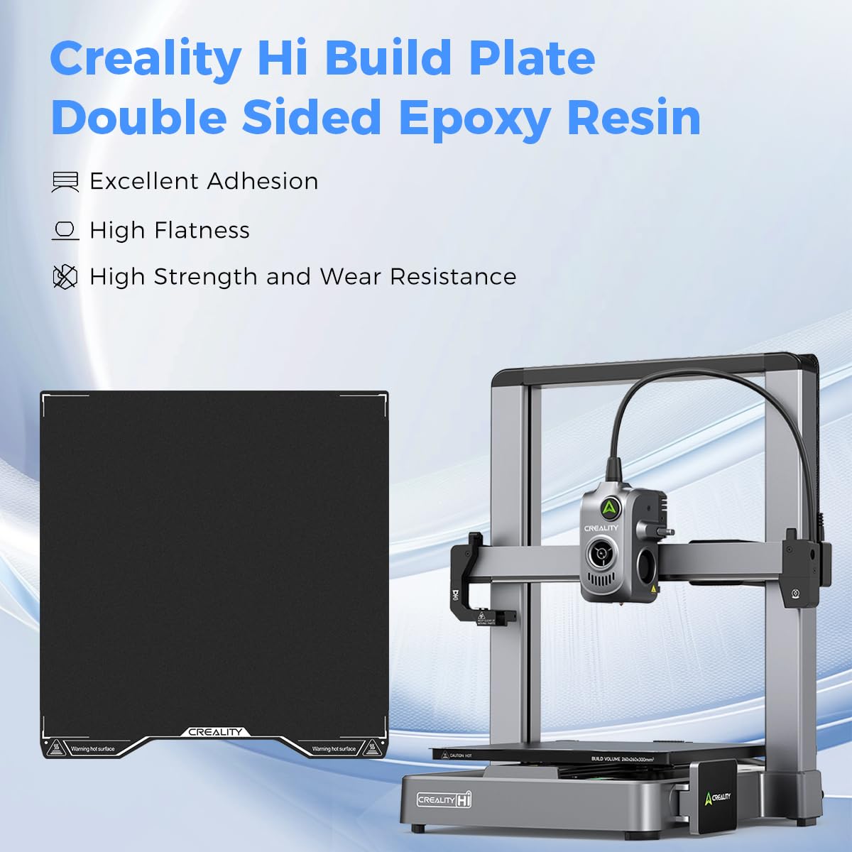 Creality Hi エポキシ樹脂ビルドプレート、280× - 3D Printer Bed のレビューと価格
