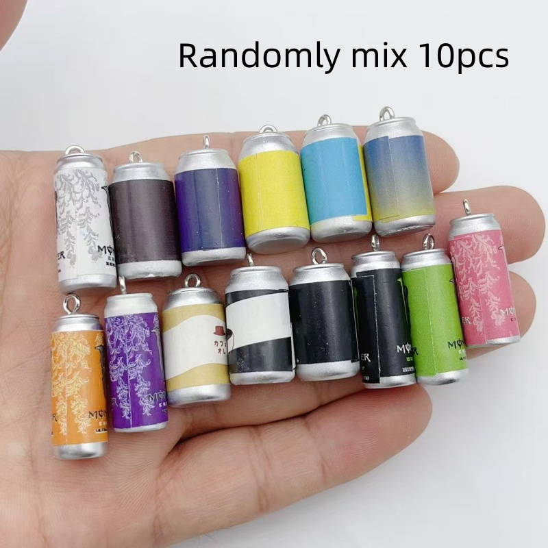 10個入り ミニチュア シミュレーション飲料缶 レジンチャー - Resin のレビューと価格