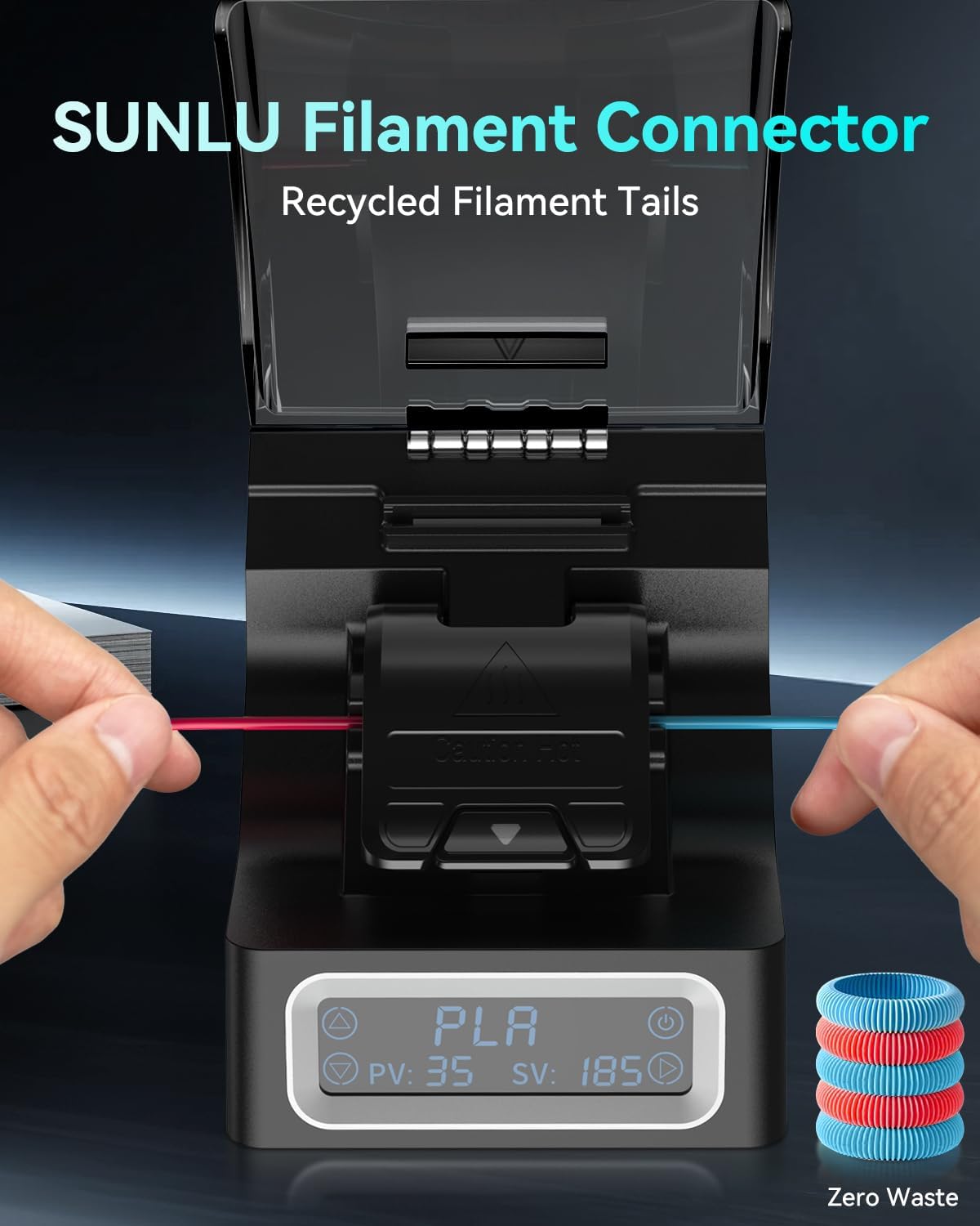 SUNLU FC01 フィラメントコネクター 急速加熱 3D - Abs Filament のレビューと価格