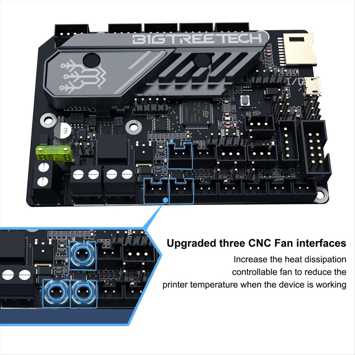 M05K SKR Mini E3 V3.0 32ビット制御ボ - Skr Mini E3 のレビューと価格