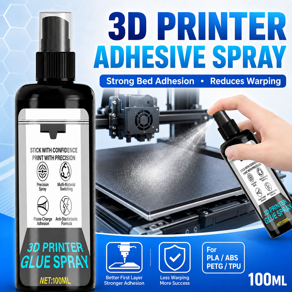100/200ml 強力3Dプリンター用接着スプレー - P - Abs Filament のレビューと価格