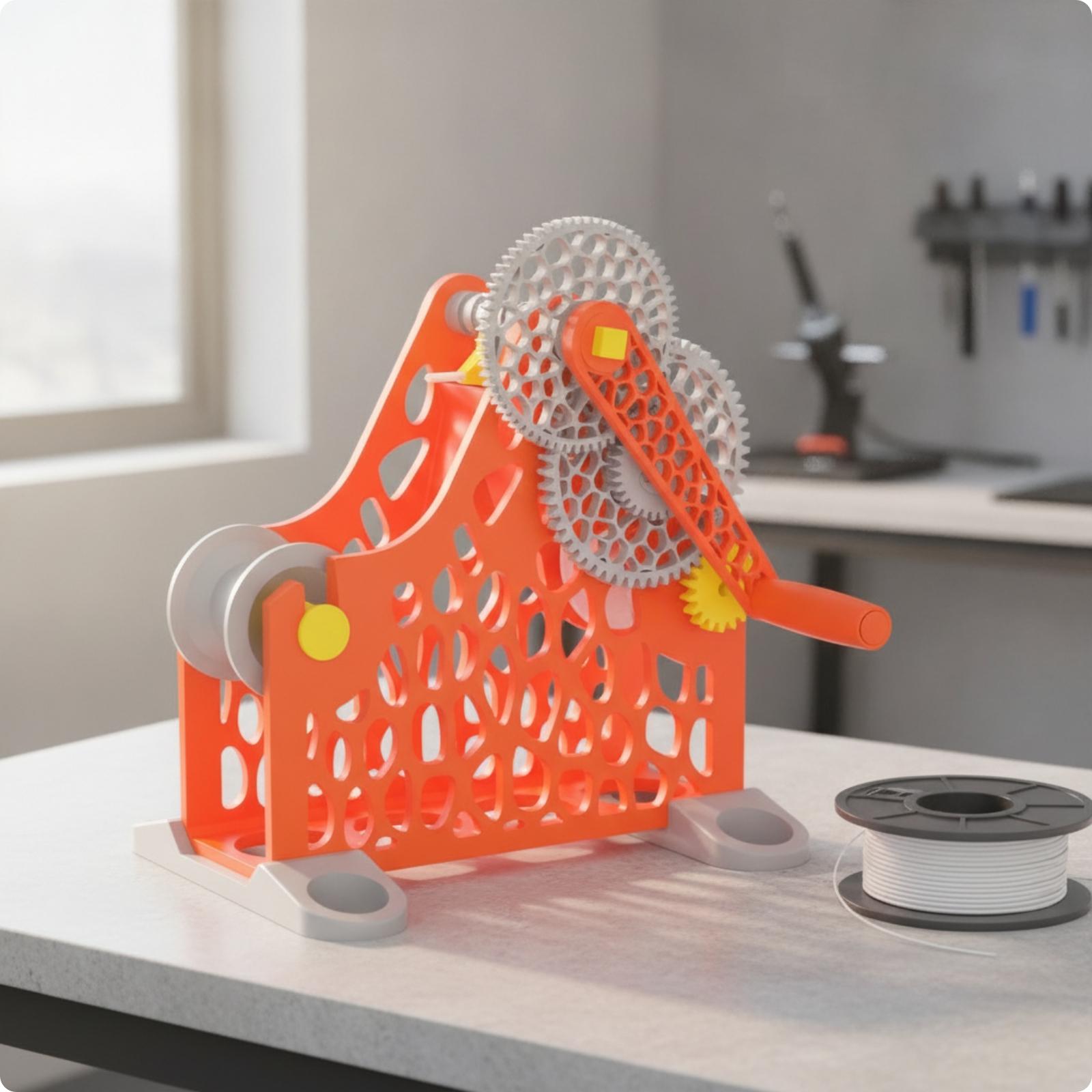 PLAフィラメントワインダー機。3Dプリンター用フィラメント - 3D Printer のレビューと価格