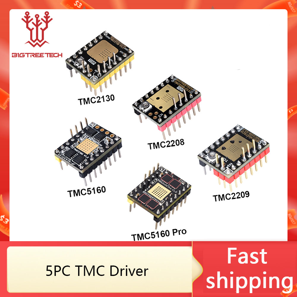 Bigtreetech 3Dプリンター部品 5個 TMC22 - Btt Skr Mini のレビューと価格