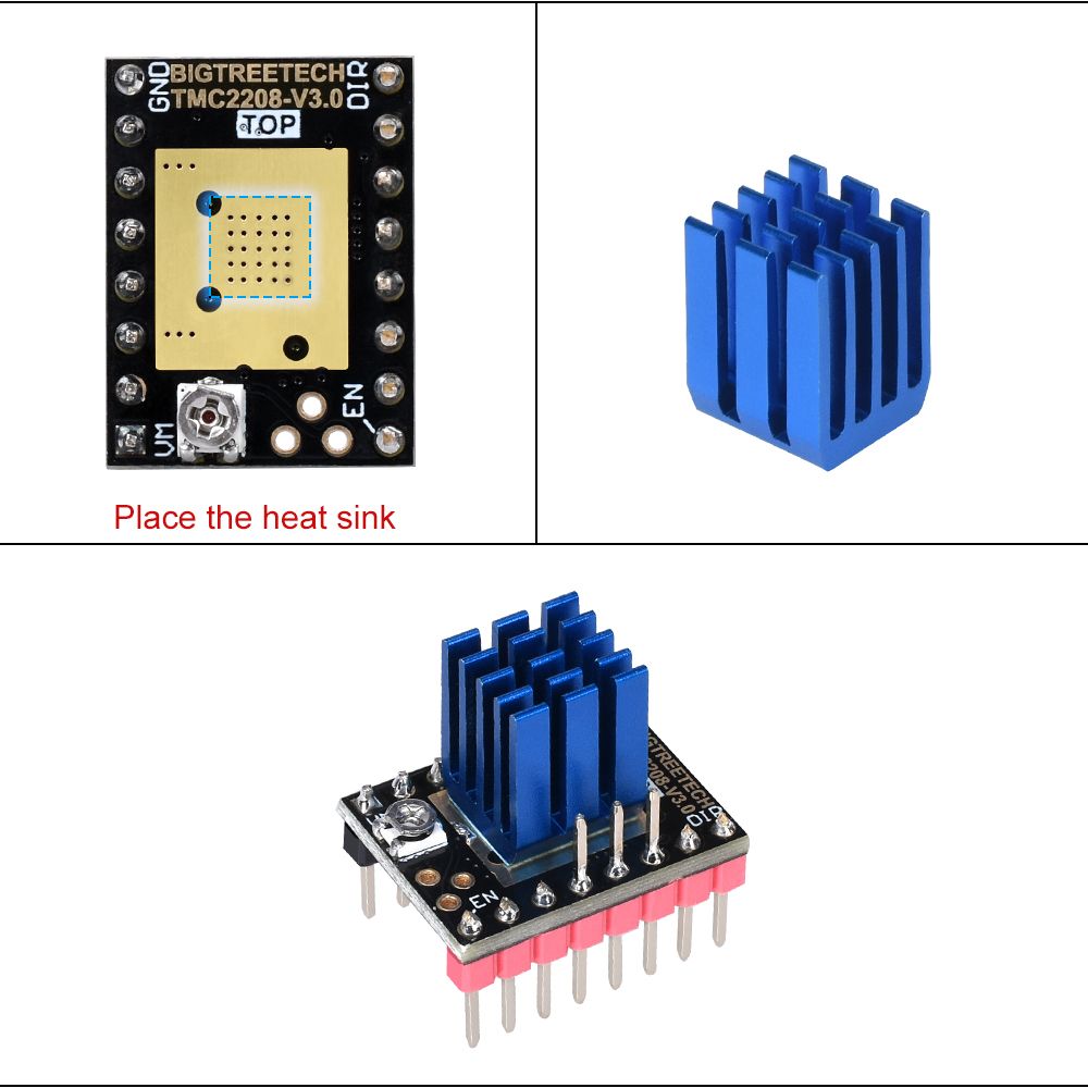 Bigtreetech 3Dプリンター部品 5個 TMC22 - Btt Skr Mini のレビューと価格