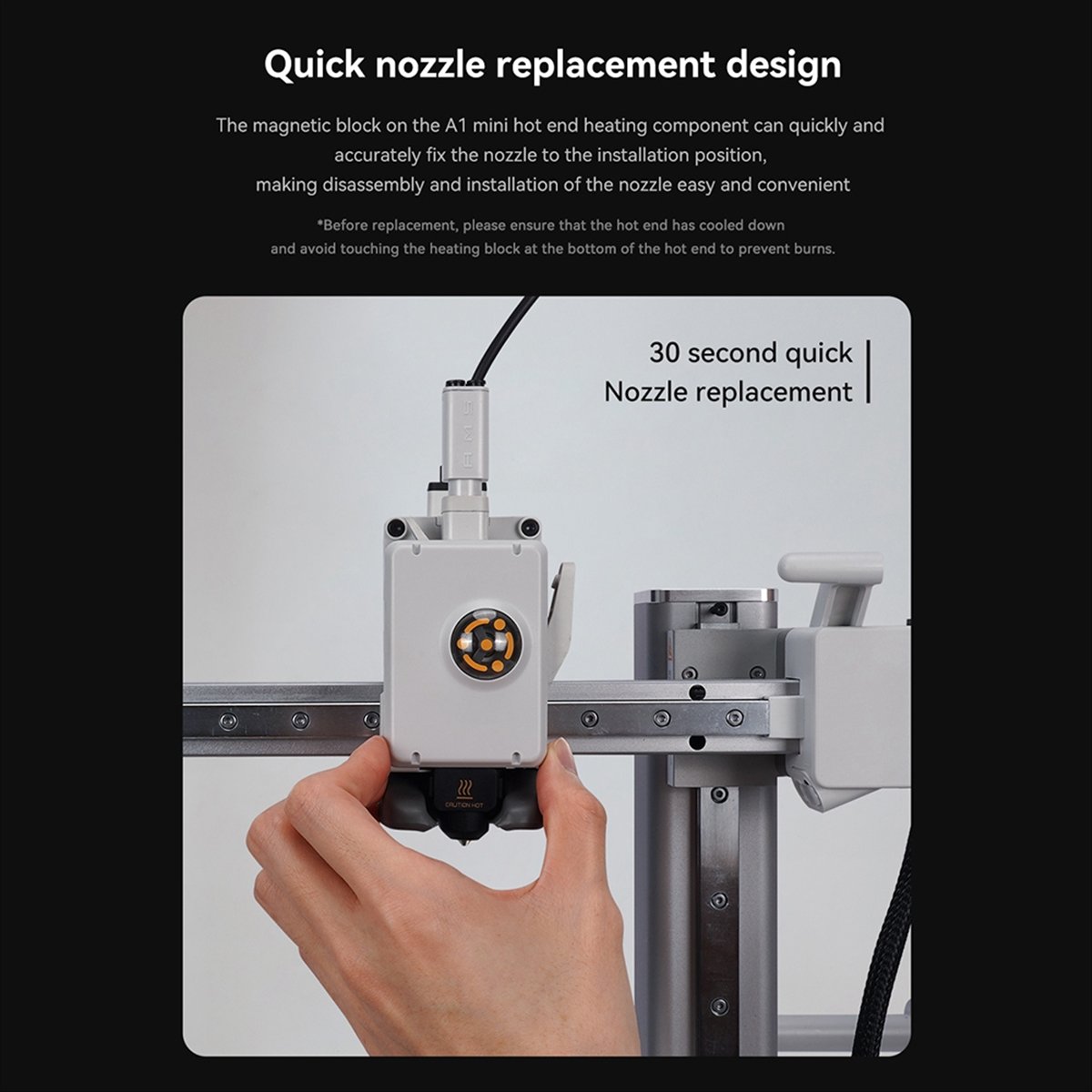 DT1410/ホットエンドキット A1/A1 ミニ高速ホット - Hotend Assembly のレビューと価格