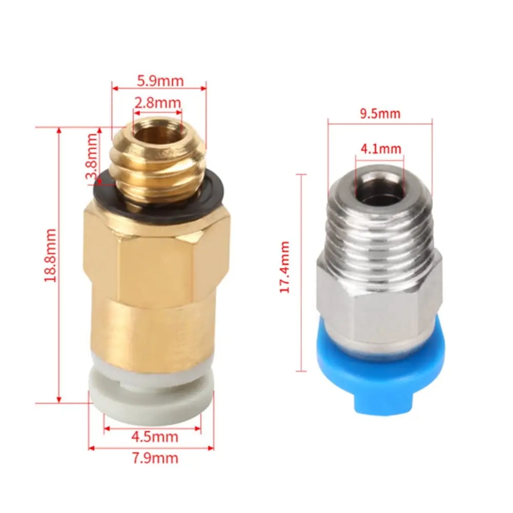 Creality公式PC4-M6およびPC4-M10空気圧継 - Bowden Tube のレビューと価格