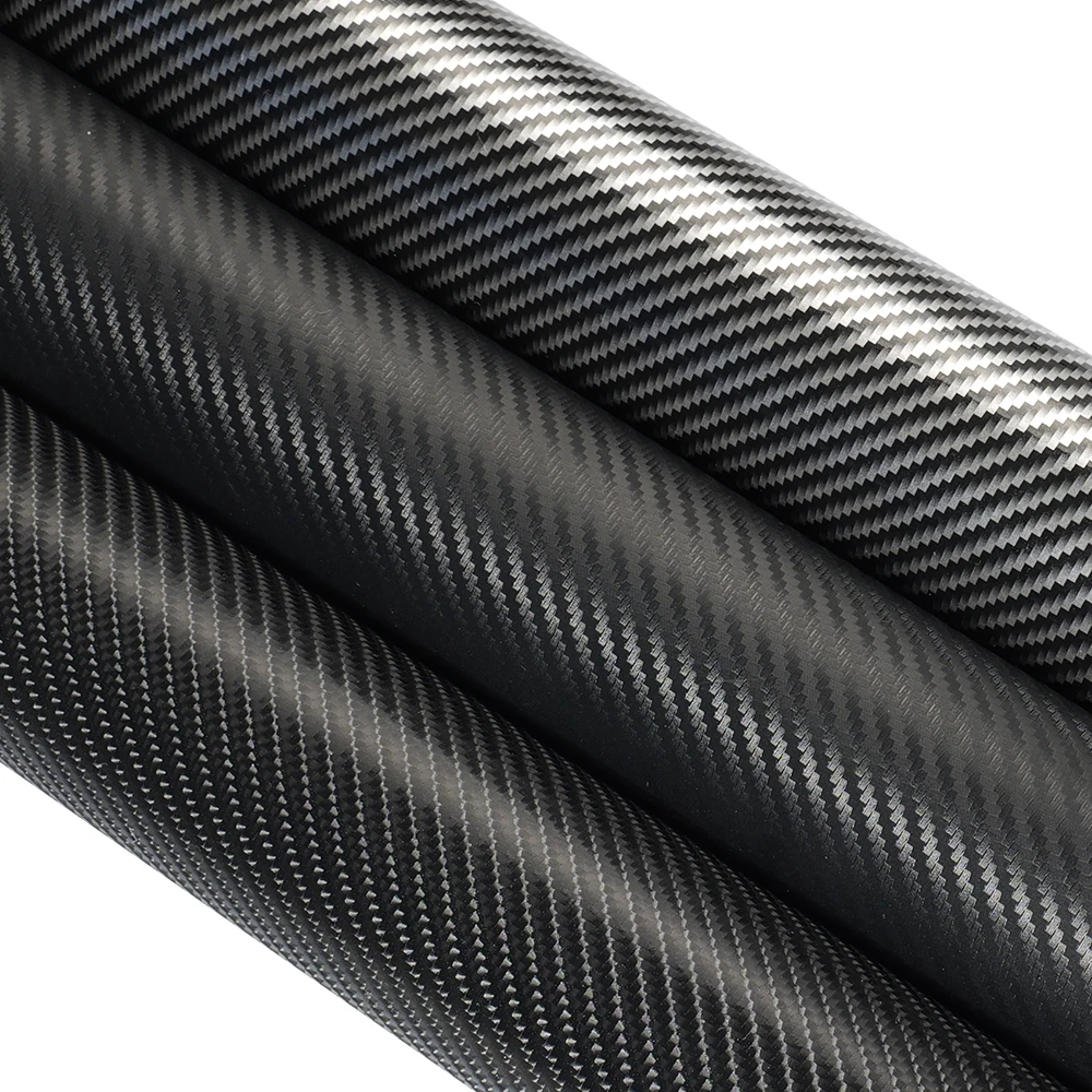 光沢のあるカーボンファイバーラッピングビニールフィルム、2D - Fep Film のレビューと価格