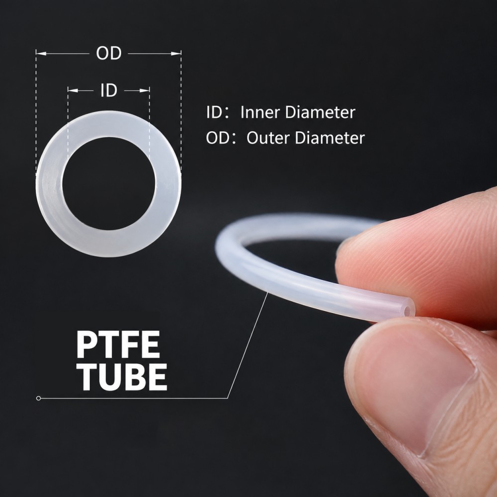 白色PTFEチューブ 絶縁キャピラリー 内径0.3-5mm  - Ptfe Tube のレビューと価格