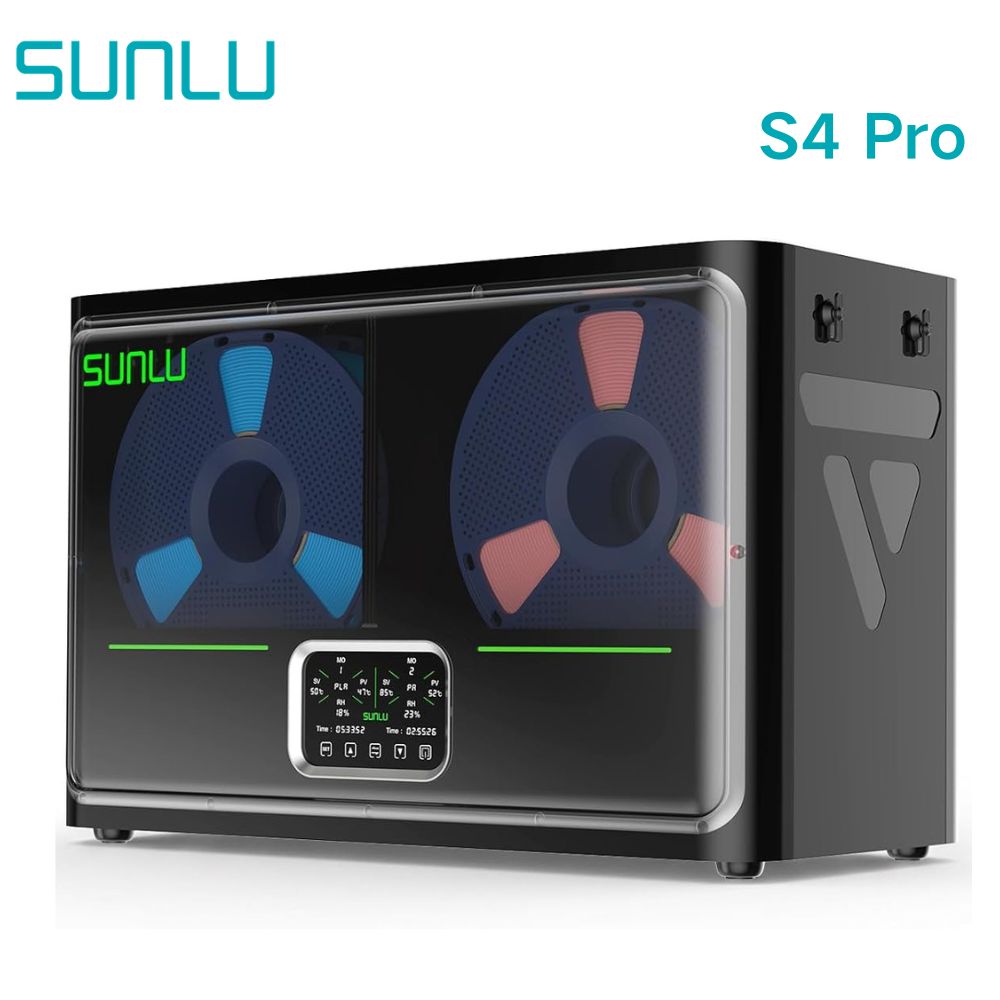 SUNLU S4 Pro 3Dフィラメント乾燥機、4ロール（ - Filament 1.75 のレビューと価格