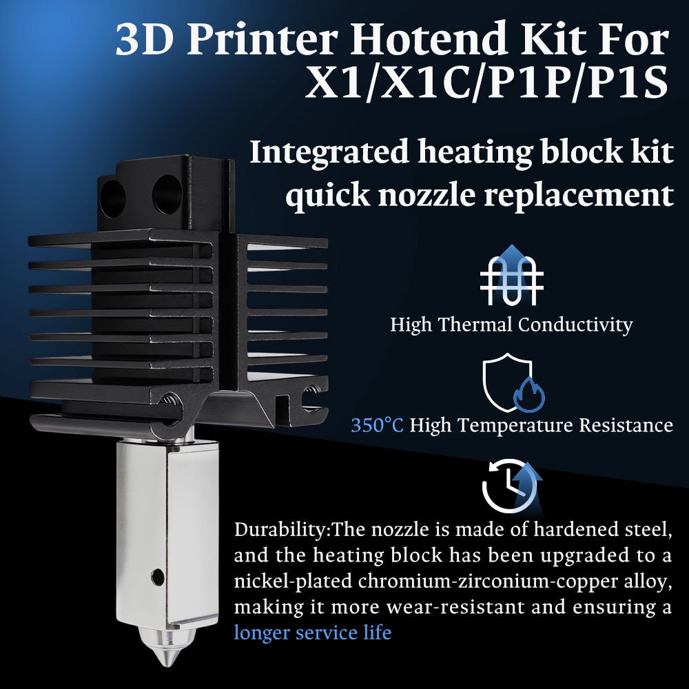 Bambu Lab P1P X1C P1S X1 P1Pアッ - Hotend Assembly のレビューと価格
