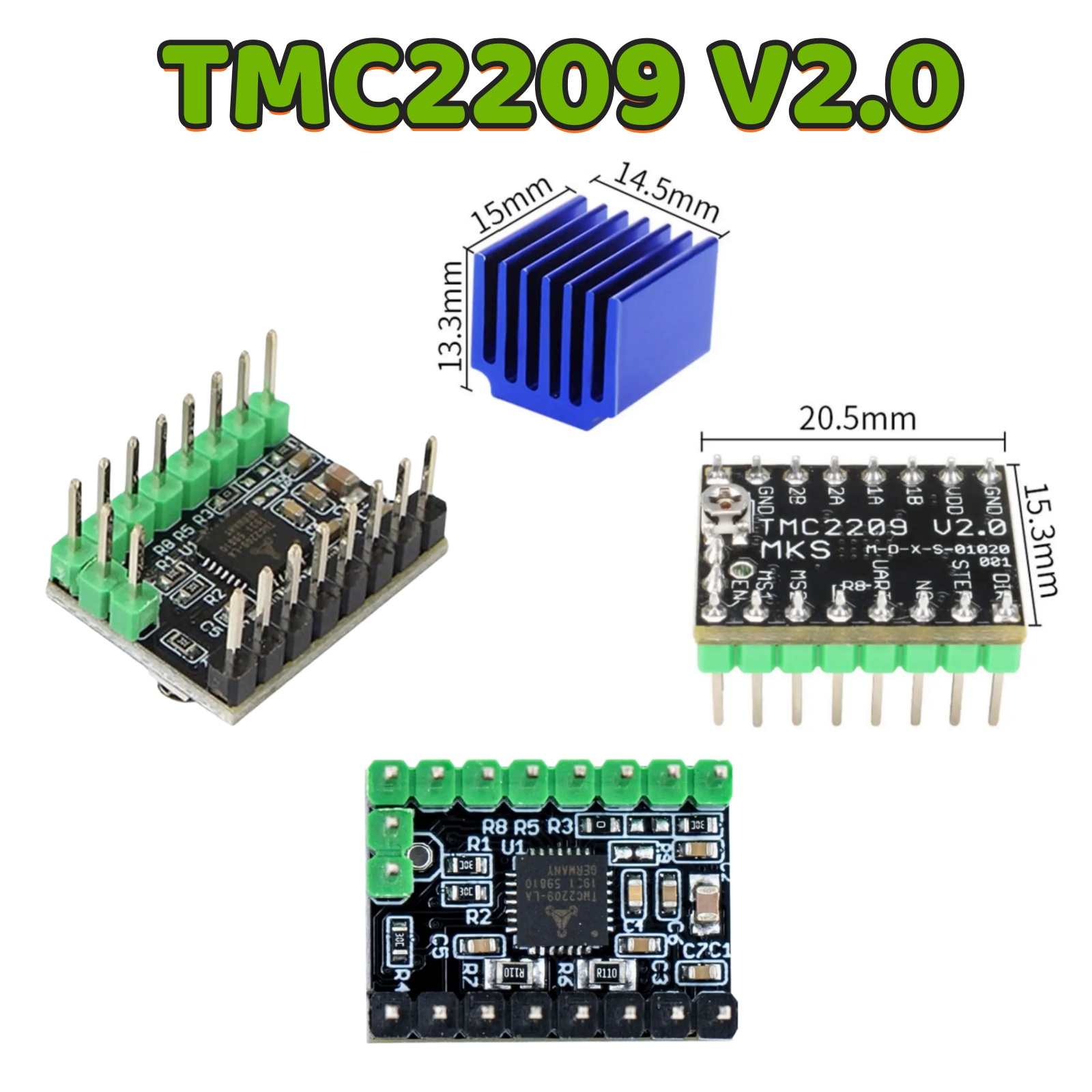 MKS TMC2209 V2.0 ステッピング モーター ド - Mks Sgen のレビューと価格