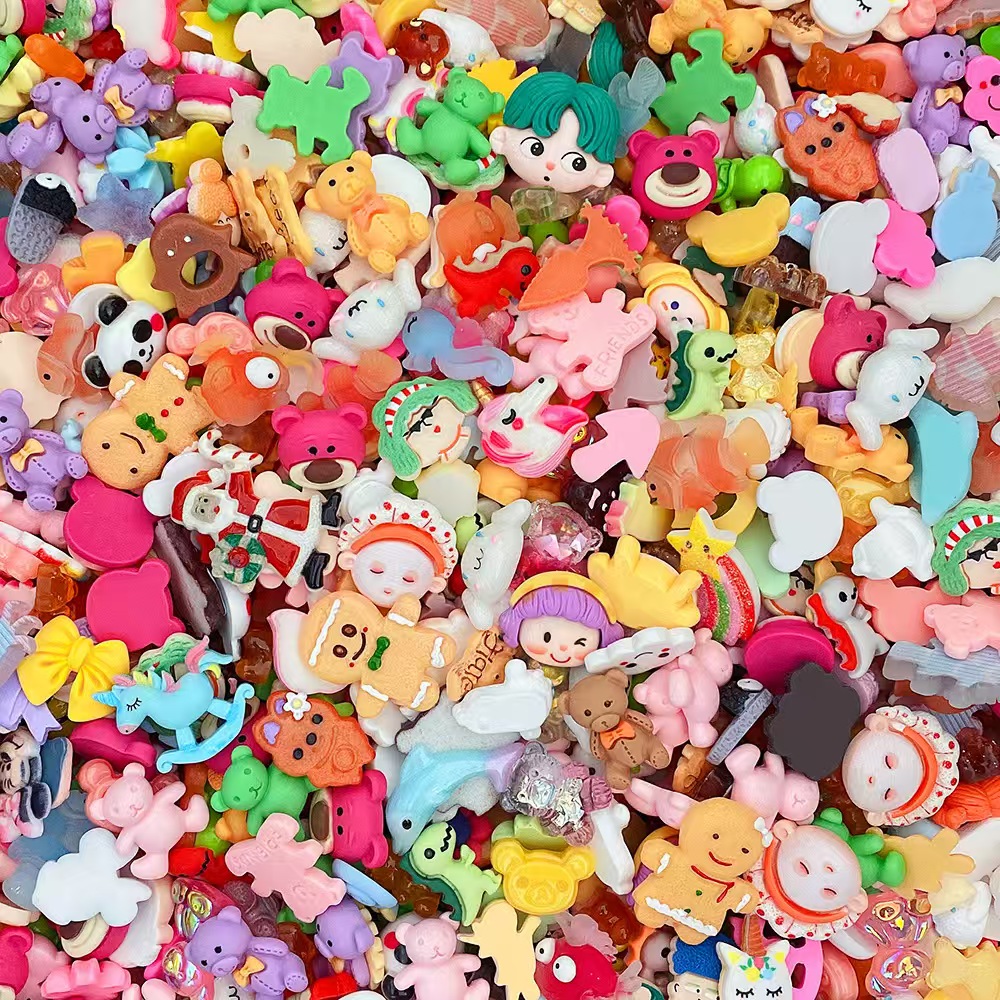 DIY ジュエリー携帯電話装飾クラフト弓アクセサリー 100 - Resin のレビューと価格